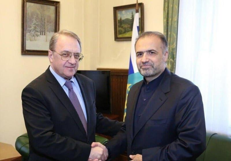 <span>ملاقات سفیر ایران در مسکو با معاون وزیر خارجه روسیه</span>
