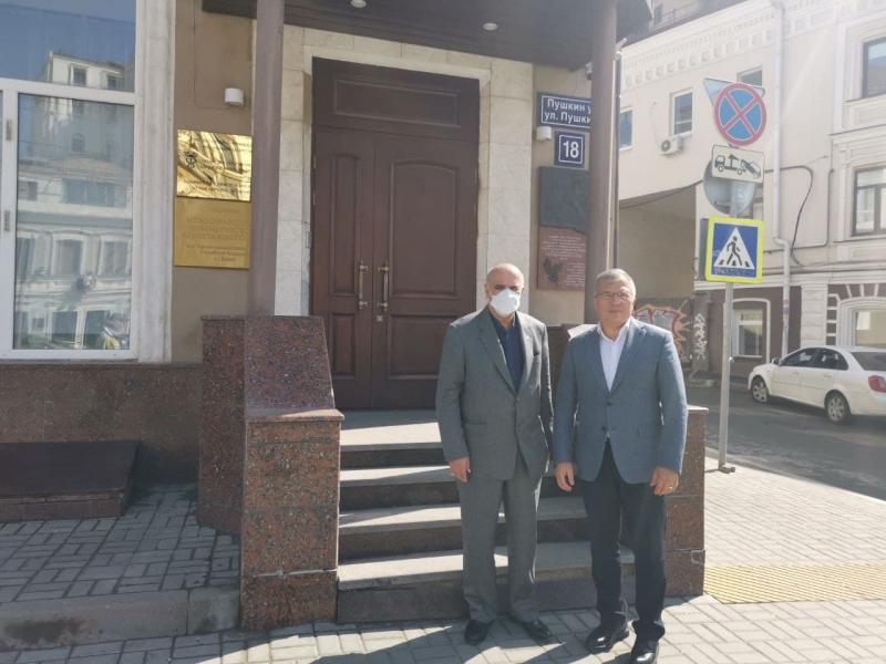 <span>راه های تقویت تجارت بین ایران و تاتارستان در اتاق بازرگانی تاتارستان مورد بررسی قرار گرفت</span>
