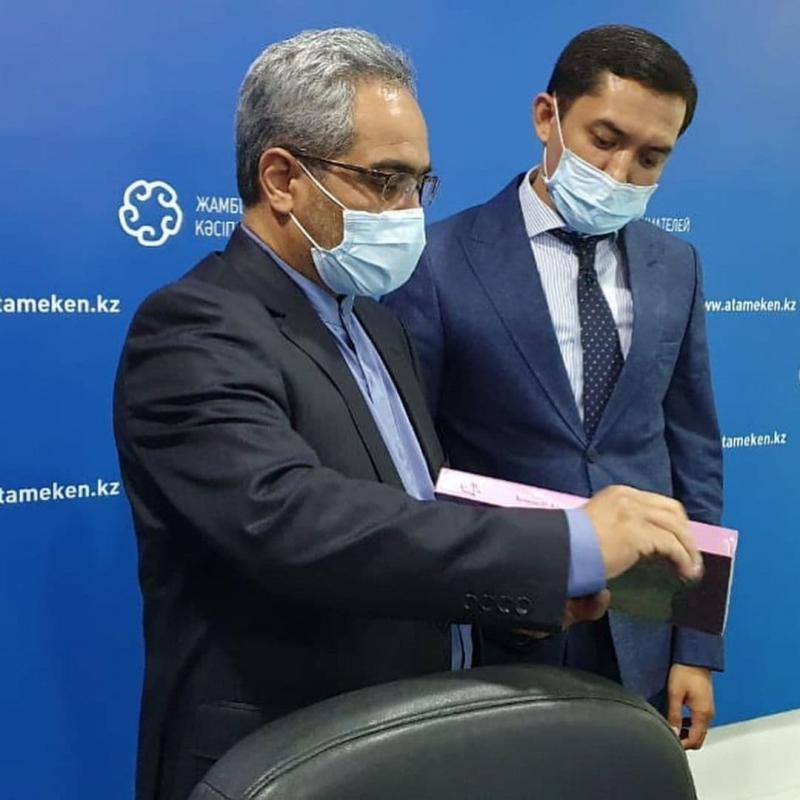 <span>Генконсул ИРИ в Алматы посетил южные регионы Казахстана</span>
