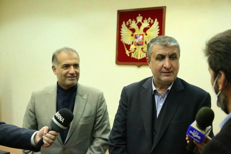<span>رئیس سازمان انرژی اتمی ایران وارد مسکو شد</span>
