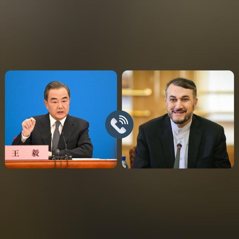 <span>در تماس تلفنی وزرای امور خارجه ایران و چین، تعمیق و توسعه روابط دو کشور مورد بحث و گفتگو قرار گرفت </span>
