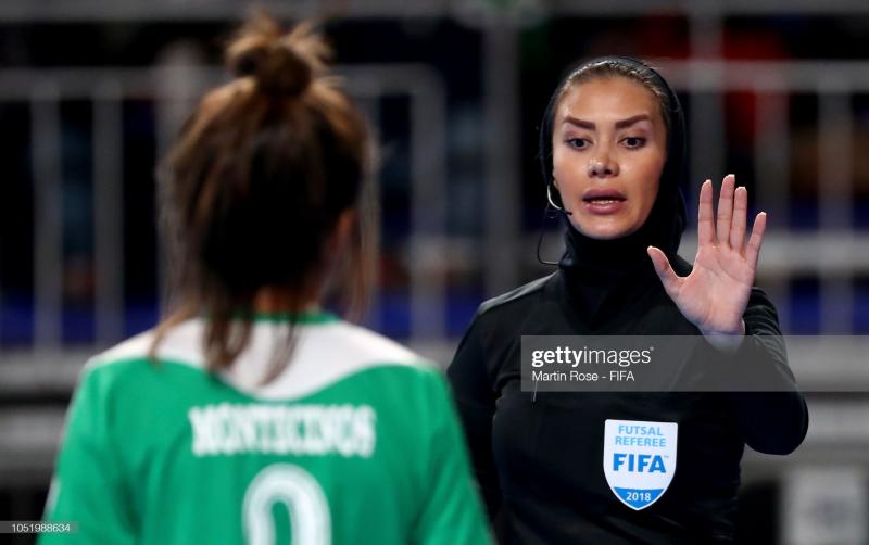 <span>گلاره ناظمی دیلمی نامزد بهترین داور فوتسال جهان در سال ۲۰۲۱ شد</span>
