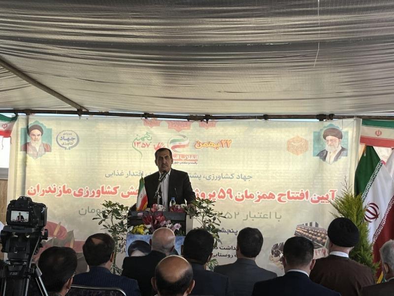 <span>صادرات روزانه ۲۰ هزار تن محصولات کشاورزی از مازندران </span>
