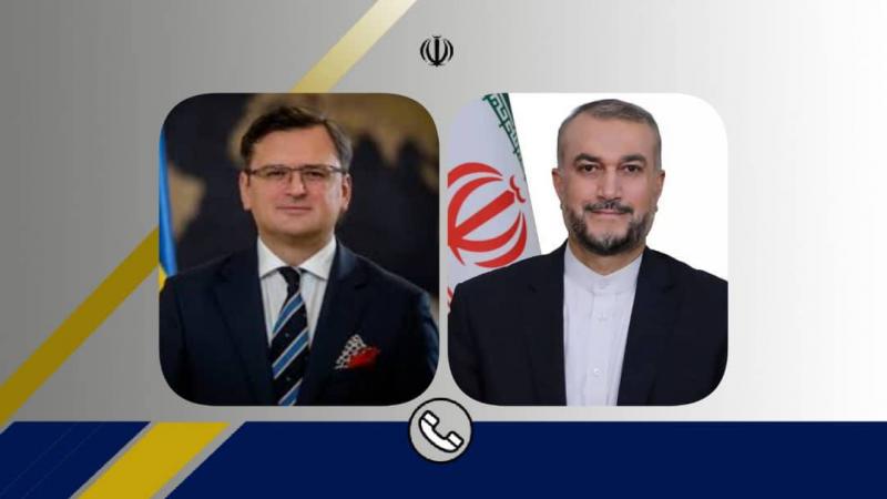 <span>Главы МИД Ирана и Украины в ходе телефонного разговора обсудили двусторонние отношения и международную повестку</span>
