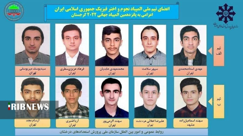 <span>کسب مقام اول دانش آموزان ایرانی در المپیاد جهانی نجوم و اختر فیزیک</span>
