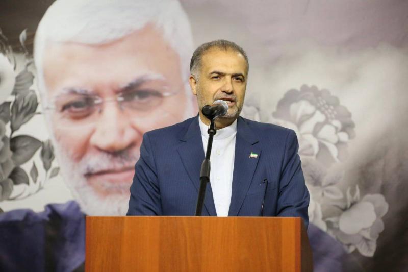 <span>یاد بود سومین سالگرد شهادت شهید سلیمانی و یاران ایشان در محل مرکز اسلامی مسکو</span>
