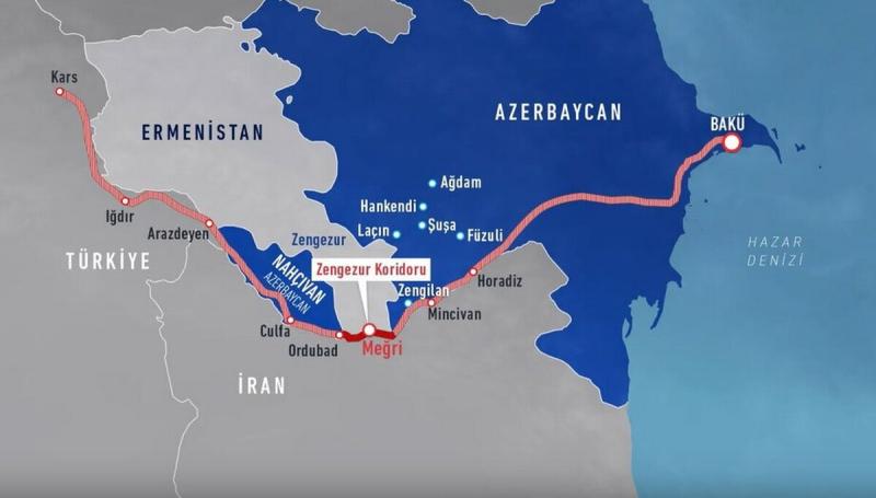 <span>موضع ایران درباره ایجاد کریدور زنگزور و عبور از خاک کشورمان</span>
